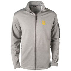 San Diego Padres Dunbrooke Pacific Full-Zip Fleece Jacket - Heather Gray