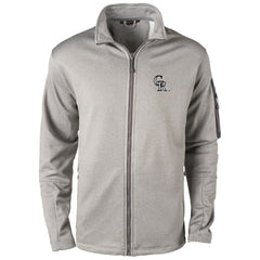 Colorado Rockies Dunbrooke Pacific Full-Zip Fleece Jacket - Heather Gray