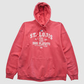 St. Louis Cardinals Majestic 2009 Hooded Pullover Sweatshirt - Red Vintage