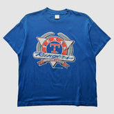 Texas Rangers Trench 1991 T-shirt - Blue Vintage