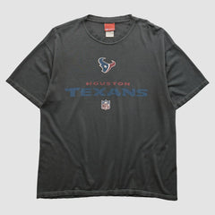 Houston Texans Reebok 2000s T-shirt - Charcoal Vintage on sale