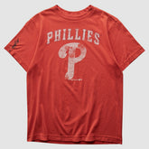 Philadelphia Phillies Team Athletics 2000s T-shirt - Red Vintage