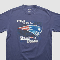 New England Patriots 2010s T-shirt - Navy Vintage sale