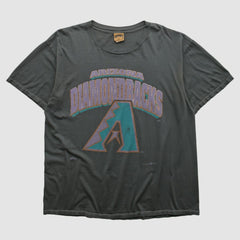 Arizona Diamondbacks Nutmeg Mills 90s T-shirt - Charcoal Vintage