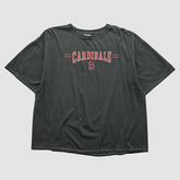 St. Louis Cardinals Adidas 2000s T-shirt - Charcoal Vintage