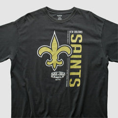 New Orleans Saints Reebok 2010 T-shirt - Black Vintage for sale