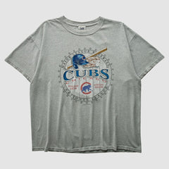 Chicago Cubs Lee Apparel 2004 T-shirt - Heather Gray Vintage