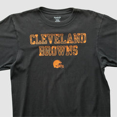 Cleveland Browns Reebok 2000s T-shirt - Black Vintage for sale