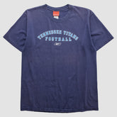 Tennessee Titans Reebok 2000s T-shirt - Navy Vintage for sale