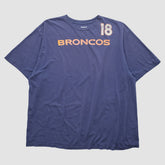 Denver Broncos Reebok 2010s T-shirt - Navy Vintage online