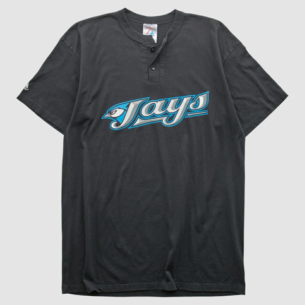 Toronto Blue Jays Majestic 2000s T-shirt - Black Vintage
