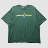 Green Bay Packers NFL 2000s T-shirt - Green Vintage discount