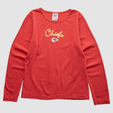 Kansas City Chiefs NFL 2000s Long Sleeve T-shirt - Red - S Vintage outlet
