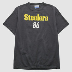Hines Ward Reebok 2000s T-shirt - Black Vintage cheap