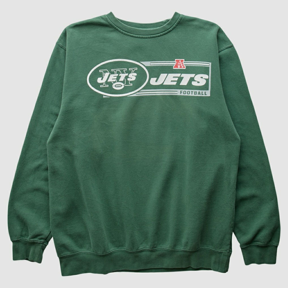 New York Jets NFL 2010s Pullover Sweatshirt - Green Vintage online