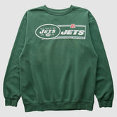 New York Jets NFL 2010s Pullover Sweatshirt - Green Vintage online