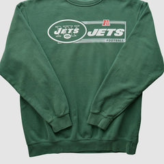 New York Jets NFL 2010s Pullover Sweatshirt - Green Vintage online