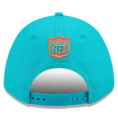 Miami Dolphins New Era Spain Side Patch 9FORTY M-Crown Adjustable Hat - Aqua outlet