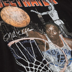 Nathaniel Clifton New York Knicks 75th Anniversary Pioneers Player T-Shirt - Black | Mitchell & Ness sale