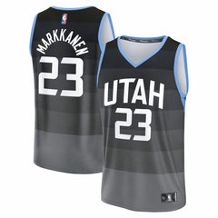 Lauri Markkanen Utah Jazz 2025/26 City Edition Fast Break Jersey - Black | Fanatics cheap