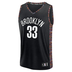 Nic Claxton Brooklyn Nets 2025/26 City Edition Fast Break Jersey - Black | Fanatics discount