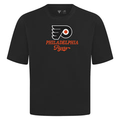 Philadelphia Flyers Levelwear Team Surge Luxe Signature Knit T-Shirt Black