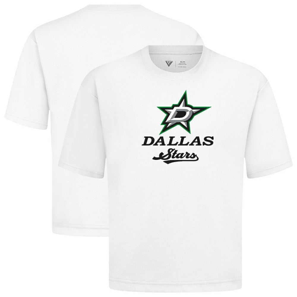 Dallas Stars Levelwear Team Surge Luxe Signature Knit T-Shirt White