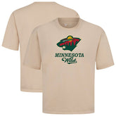 Minnesota Wild Levelwear Team Surge Luxe Signature Knit T-Shirt Khaki