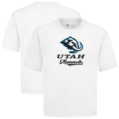 Utah Mammoth Levelwear Team Surge Luxe Signature Knit T-Shirt White