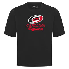 Carolina Hurricanes Levelwear Team Surge Luxe Signature Knit T-Shirt Black