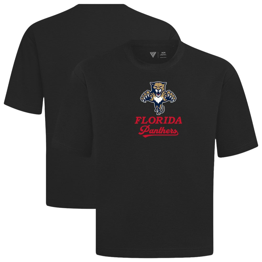 Florida Panthers Levelwear Team Surge Luxe Signature Knit T-Shirt Black