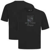 New York Rangers Levelwear Shadow Surge Luxe Signature Knit T-Shirt Black