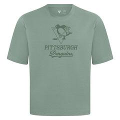 Pittsburgh Penguins Levelwear Shadow Surge Luxe Signature Knit T-Shirt Green