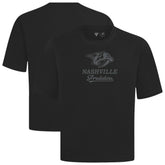 Nashville Predators Levelwear Shadow Surge Luxe Signature Knit T-Shirt Black