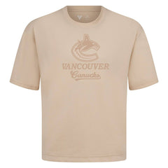 Vancouver Canucks Levelwear Shadow Surge Luxe Signature Knit T-Shirt Khaki