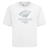 Minnesota Wild Levelwear Shadow Surge Luxe Signature Knit T-Shirt White