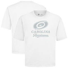 Carolina Hurricanes Levelwear Shadow Surge Luxe Signature Knit T-Shirt White