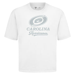 Carolina Hurricanes Levelwear Shadow Surge Luxe Signature Knit T-Shirt White