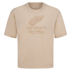 Detroit Red Wings Levelwear Shadow Surge Luxe Signature Knit T-Shirt Khaki