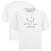Ottawa Senators Levelwear Shadow Surge Luxe Signature Knit T-Shirt White