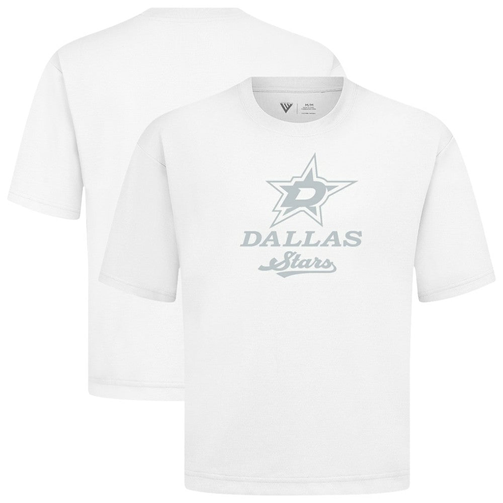 Dallas Stars Levelwear Shadow Surge Luxe Signature Knit T-Shirt White