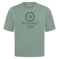 Winnipeg Jets Levelwear Shadow Surge Luxe Signature Knit T-Shirt Green