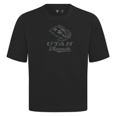 Utah Mammoth Levelwear Shadow Surge Luxe Signature Knit T-Shirt Black