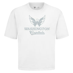 Washington Capitals Levelwear Shadow Surge Luxe Signature Knit T-Shirt White