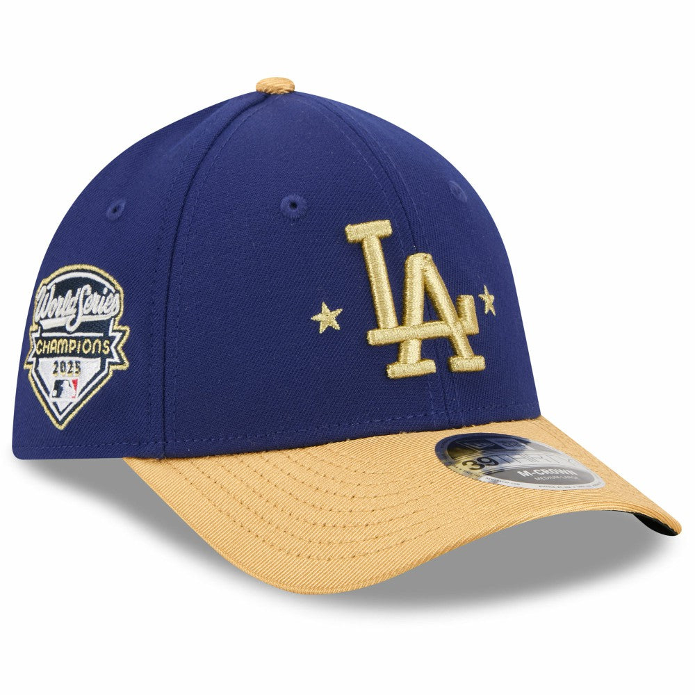 Los Angeles Dodgers 2026 Gold Collection M-Crown 39THIRTY Flex Hat - Royal | New Era