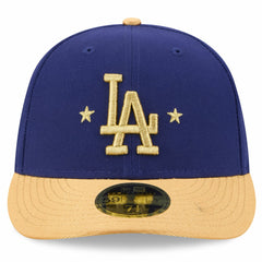 Los Angeles Dodgers 2026 Gold Collection Low Profile 59FIFTY Fitted Hat - Royal | New Era