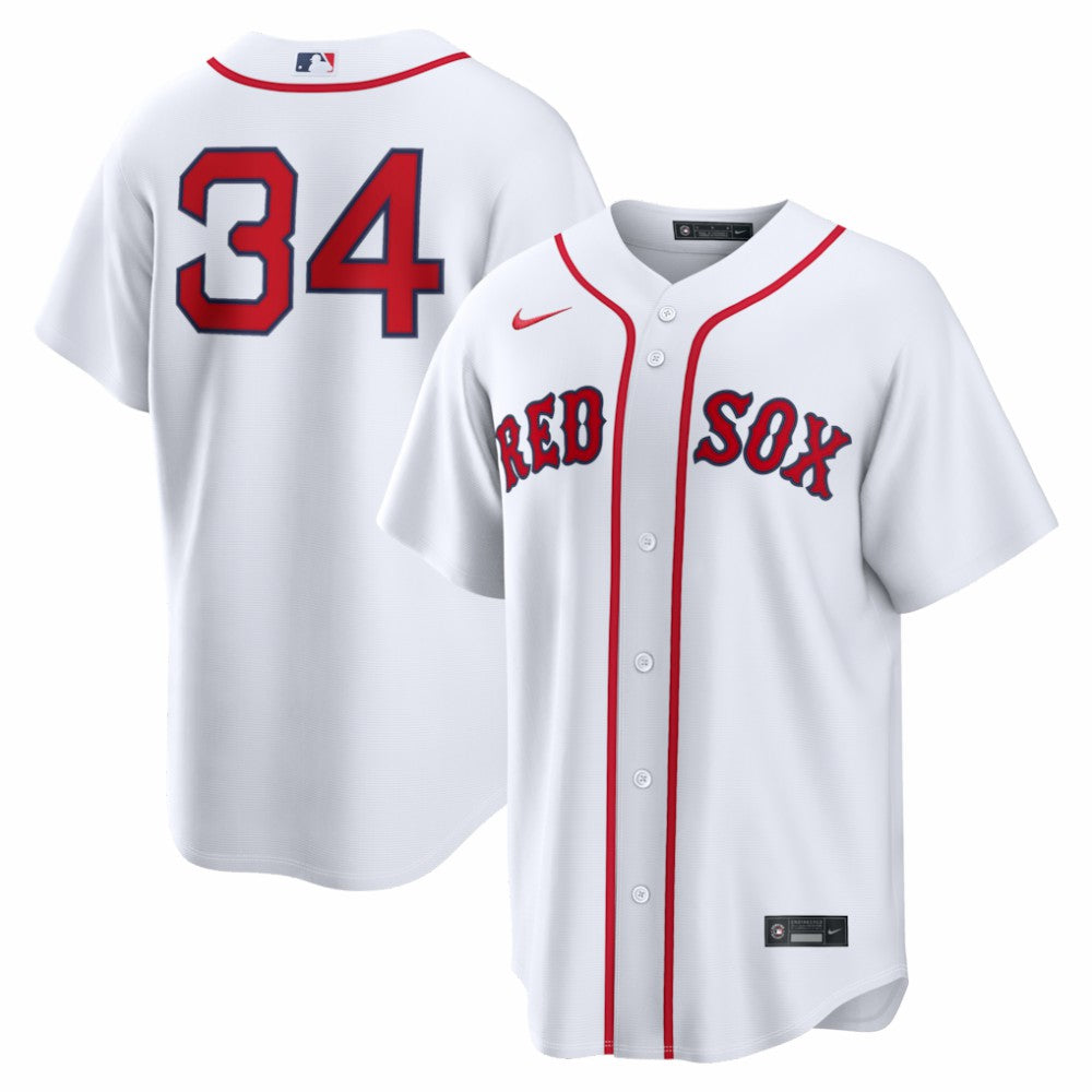 David Ortiz Boston Red Sox Home Replica Jersey - White | Nike