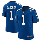 Ahmad Sauce Gardner Indianapolis Colts Alternate 2 Indiana Nights Game Jersey - Heather Royal | Nike discount