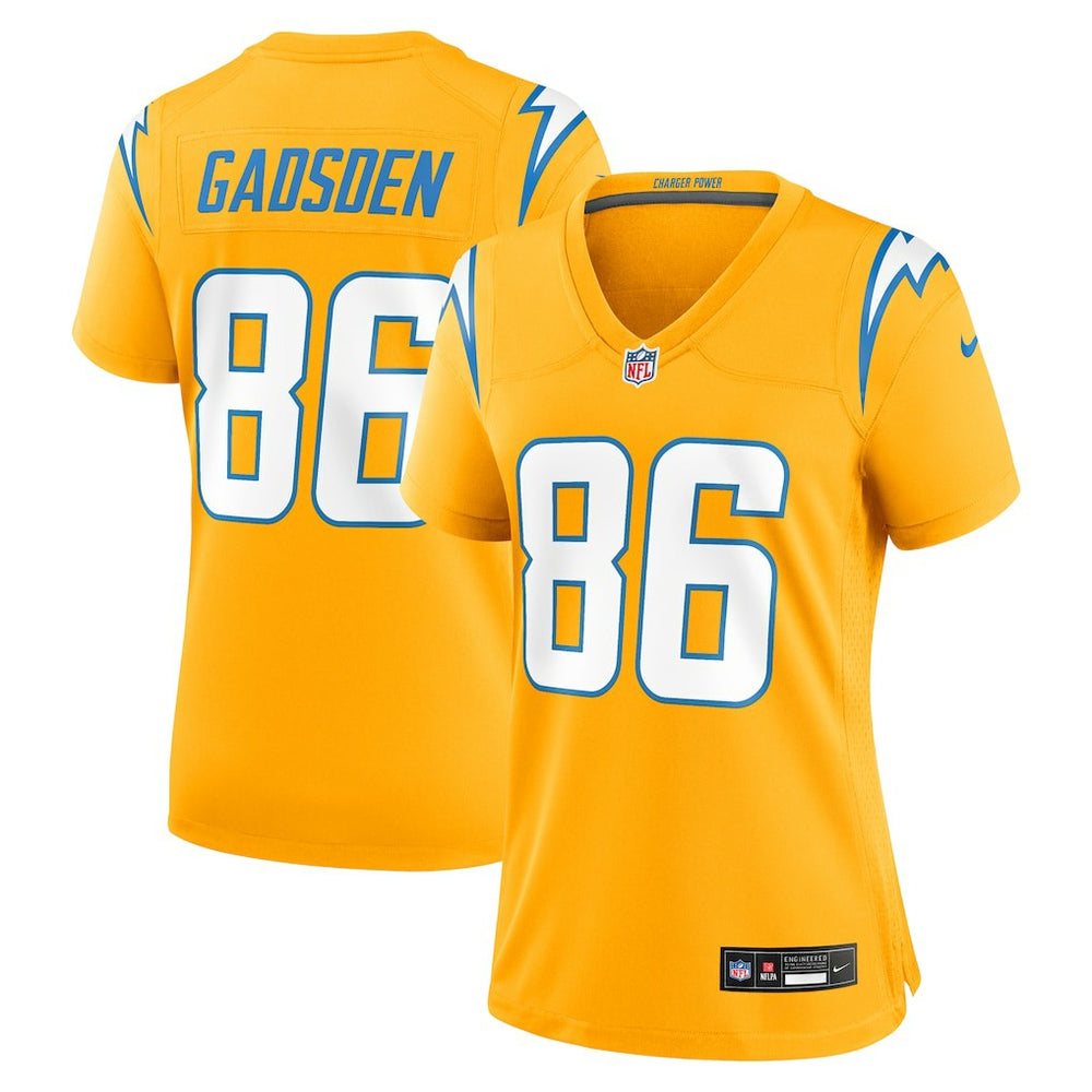 Oronde Gadsden Los Angeles Chargers Women's Alternate Charger Power Game Jersey - Gold | Nike cheap