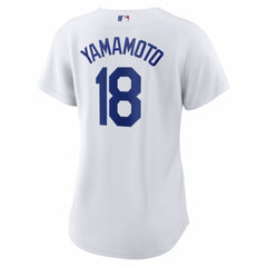 Yoshinobu Yamamoto Los Angeles Dodgers Women's Replica Jersey - White | Nike